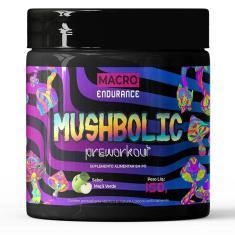 Pré-treino (MUSHBOLIC) Sabor Maçã Verde - 150g