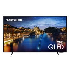 Smart Tv Samsung 65" Q60a 4k Qled Som Em Movimento Virtual Design Sem Limites Visual Livre De Cabos Alexa Built In