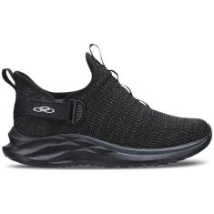 Tênis Olympikus Masculino Maneiro Kids Preto Chumbo