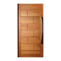 Porta Pivotante Belga Montada em Madeira Maciça Tauari - Mapaf, 102cm 