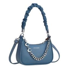 Bolsa Feminina Lua Baguete Franzida Sofisticada Glamour 2025 - Alwy, A