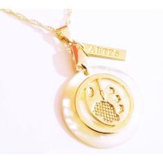 Colar Cordão Gargantilha Artes Pintura Folheado