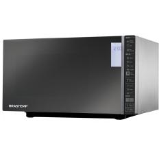 Forno de Micro-ondas Brastemp BMG45AR com Grill Espelhado e Painel Integrado Inox Espelhado - 32 Litros