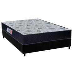 Cama Box Casal: Colchão Ortopédico Orthoflex Foggia Sogni Unic Face + 