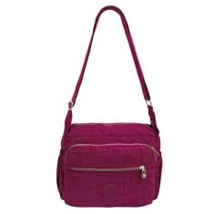 Bolsa Feminina ombro Transversal Resistente Leve Moderna Estilosa Casu