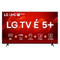 Smart TV 75" 4K LG UHD ThinQ AI 75UR8750PSA HDR Bluetooth Alexa Google Assistente Airplay2 3 HDMI