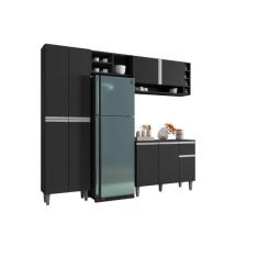 Cozinha Modulada Completa 230cm Com Balcão e Armário Aéreo Vanessa - A