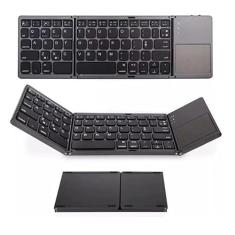 BDNET, Mini Teclado Dobrável Bluetooth Touchpad Pc Notebook Tablet
