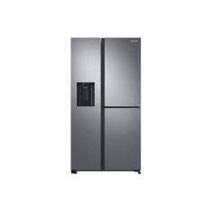 Geladeira Samsung RS65R Frost Free Side by Side 3portas com Dispenser de Água e Gelo 601L Inox
