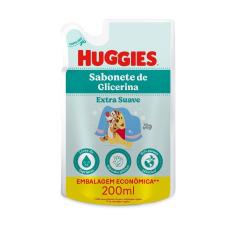 Sabonete Líquido Infantil Huggies Extra Suave Refil 200ml
