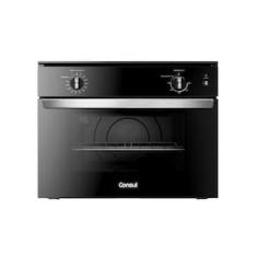 Forno Elétrico de Embutir Consul 47L COB47BE Porta Removível Timer Autodesligamento Luz Interna Preto