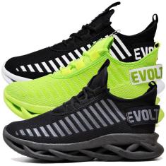 Kit 3 Tênis Easy Style Masculino Evoltenn Solado Trançado Moderno Leve-Masculino