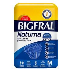Fralda Geriátrica Bigfral Noturna M 8un
