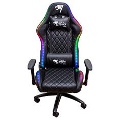 Cadeira Gamer Seven Lions Neon - LED RGB