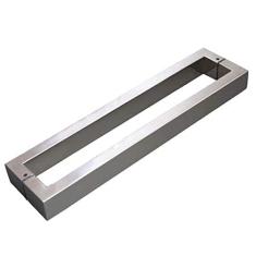 Puxador para Porta Duplo 150cm 2 Peças H40 Geris Inox Polido