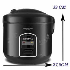Panela Eletrica Arrozeira Britania 5Xicaras Preta 110V