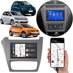 Kit Multimídia Mp5 Fox SpaceFox 2014-2022 7 Pol Touch Carplay + Câmera