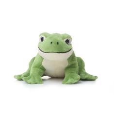 Brinquedo de pelúcia TAMMYFLYFLY Cute Realistic Green Frog 15cm