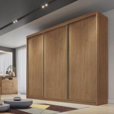 Guarda Roupa Casal 3 Portas 6 Gavetas Montreal Novo Horizonte