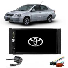 Central Multimidia Corolla 2007 Mp5 Espelhamento Moldura Câmera De Ré 