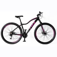 Bicicleta Mountain Bike Aro 29 TKZ Torii Aluminum 24v Freio a Disco Mecânico Suspensão Ahead Set-Unissex