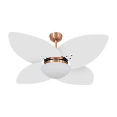 Ventilador de Teto Dormamu Cobre 4 Pás Branco 220V - Casa H, 220V
