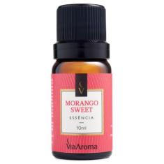 Essencia Morango Sweet Via Aroma 10 Ml Para Difusor Elétrico
