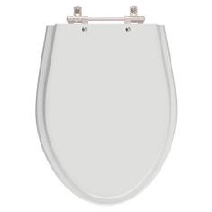 Tampa de Vaso Poliéster Alpinia Cinza Claro para bacia Fiori 6lpf