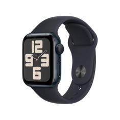 Apple Watch Se Gps Caixa Meia-Noite De Alumínio 40mm Pulseira Esportiv
