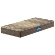 Colchão de Solteiro Probel Guarda Costas Próintense DF Espuma D33 22x88x188cm - Bege/Marrom