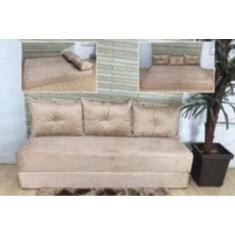 Sofá Cama Multiuso Bege