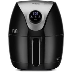 Fritadeira Elétrica Air Fryer 4L Digital 1500W 127V Multi GO205 Preto