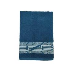 Jogo De Toalhas 2 Banho E 1 Rosto Em Algodão 300g/m Com Bordado Tecnos