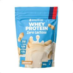 Whey  Zero Lactose 900g- New Nutrition, Amendoim