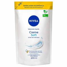 Sabonete Líquido NIVEA Creme Soft Refil, 200ml