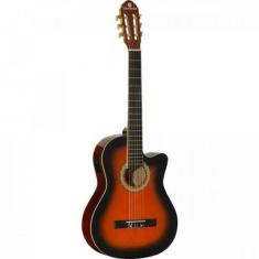 Violão Eletroacústico Nylon GE-20 Sunburst