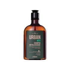 Shampoo Antioleosidade Urban Men Farmaervas 240ml Limpeza Profunda Hid