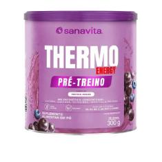 Thermo Energy Pré Treino Frutas Roxas 300g Sanavita