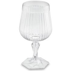 Taça Para Água Suco 350ml Plástico Transparente Axé UZ