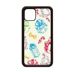 Capa de Natal com boneco de neve para iPhone 11 Pro Max para Apple Mobile Case