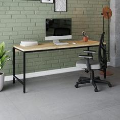 Escrivaninha 180cm Estilo Industrial Diretor Active Yescasa