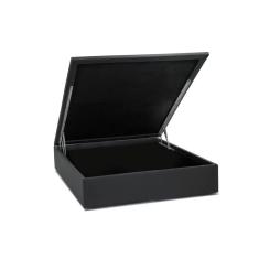 Base Box Baú Solteiro Sintético Ortobom 39x88x188cm Cinza