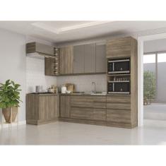 Cozinha Completa 10 Portas 8 Gavetas Kappersberg Nobal