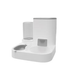 GERRIT Comedouro automático para animais de estimação e dispensador de água, comida e água por gravidade para cães e gatos, alimentador automático para animais de estimação pequenos e grandes, grande