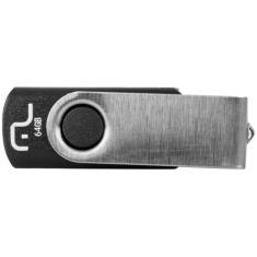 Pen Drive 64GB - Multilaser Twist, 64GB