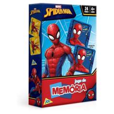 Jogo da Memória - Spider Man - 24 Pares - Toyster