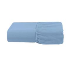 Lençol Casal Padrão com elástico Avulso Algodão Percal 180 fios Lisos 