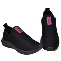 Tênis Meia Calce Fácil Feminino Academia Caminhada Treino - Fugees, Pr