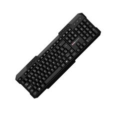 Teclado USB ABNT2 Multimedia Kross Preto com Fio KE-K106