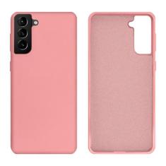 Capinha para Galaxy S21 Plus Silicone Aveludado - GCM, Rosa Chiclete